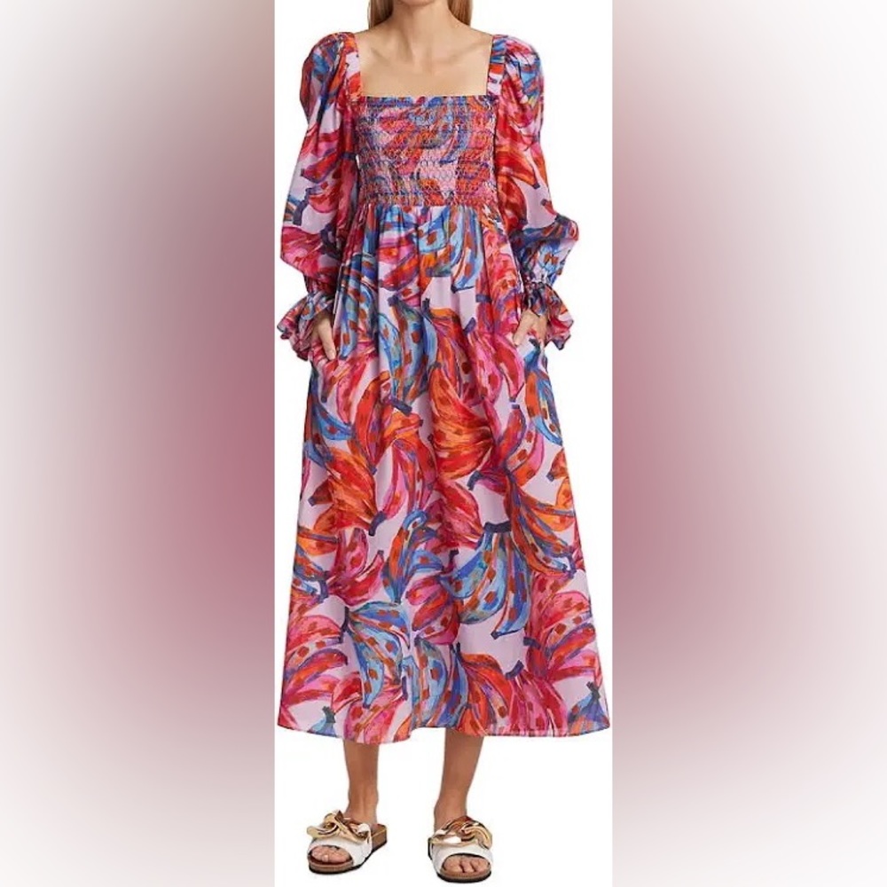 Farm Rio Colorful Bananas NWOT